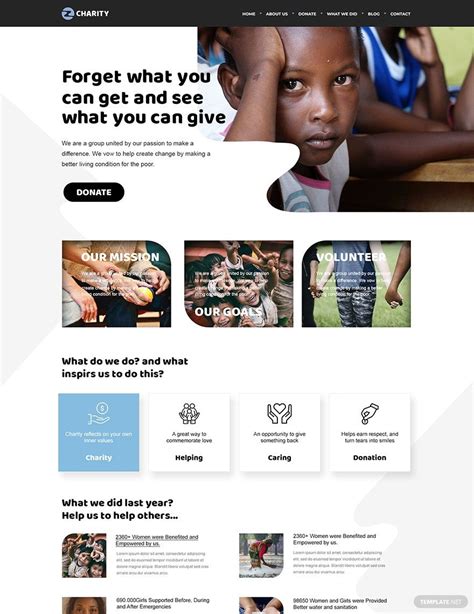charity website templates wordpress|100 Charity WordPress Themes .